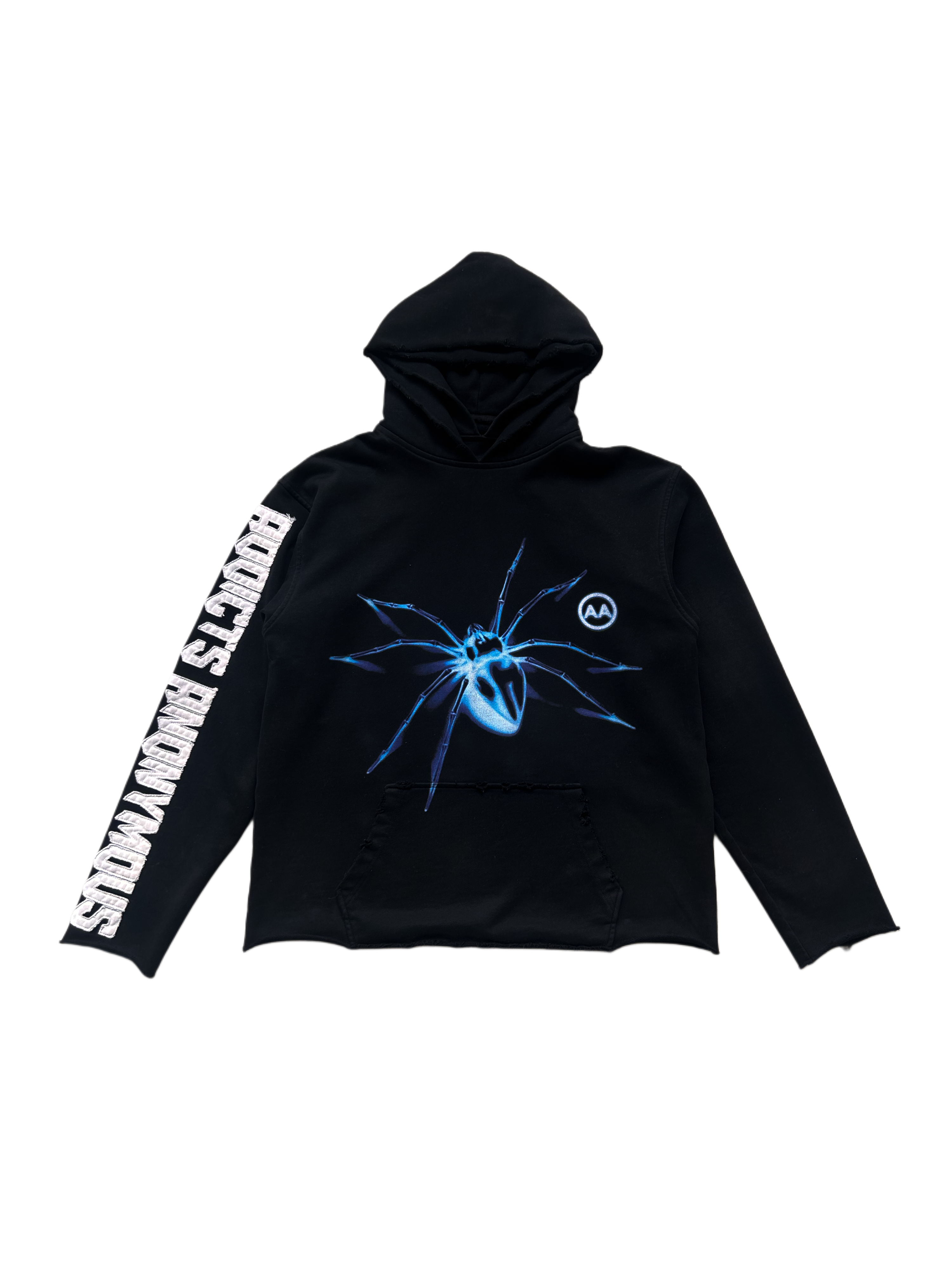 “Arachnoid” Double-Hooded Hoodie